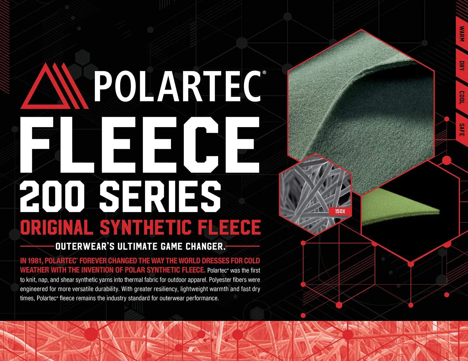 281Z Hiking Warm 6 inch Boot Liner Socks - Military Tactical Outdoor Sport - Polartec Fleece Winter Socks