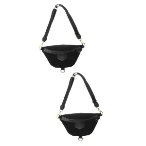 2pcs Corduroy Chest Bag Pack Travel Crossbody Bags Slash Proof Crossbody Bags for Women Travel Outdoor Pouch for Men Waterproof Messenger Bag Shoulder Bag Men Chest Bag/208