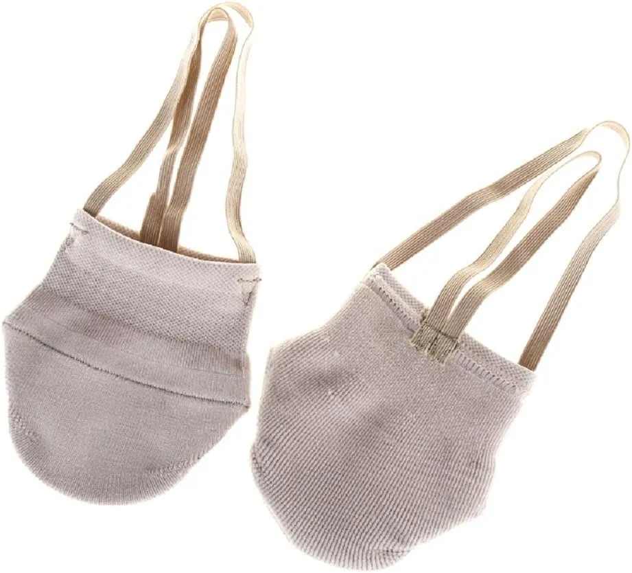 AllPlay Half Toe Shoe Sole Sock Made of Knitted Cotton for Ballet Dancers and Rhythmic Gymnastic Competition