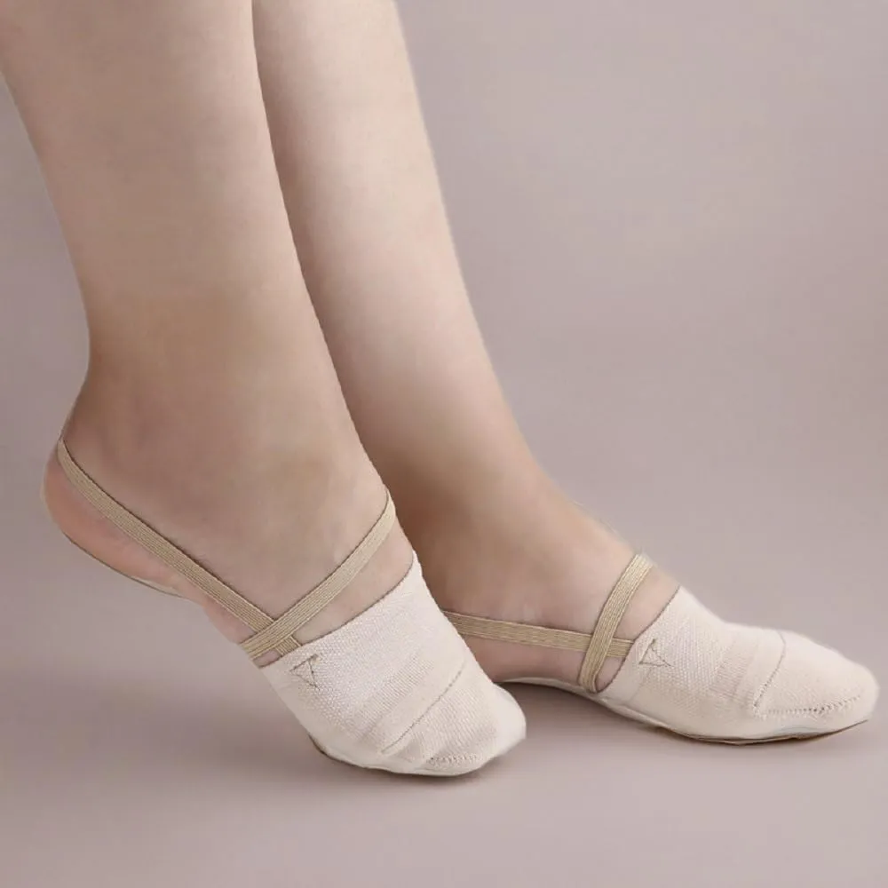 AllPlay Half Toe Shoe Sole Sock Made of Knitted Cotton for Ballet Dancers and Rhythmic Gymnastic Competition