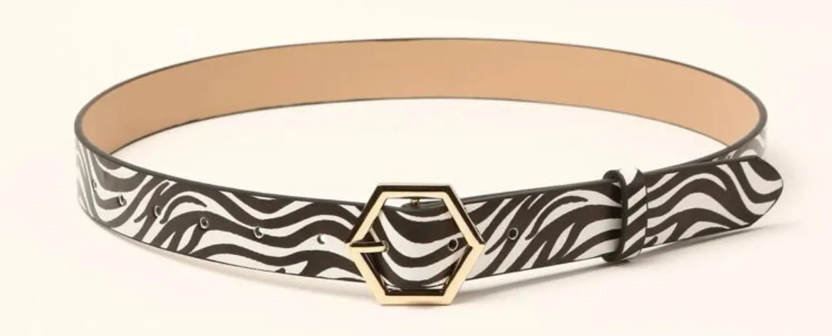 Animal Print Belts