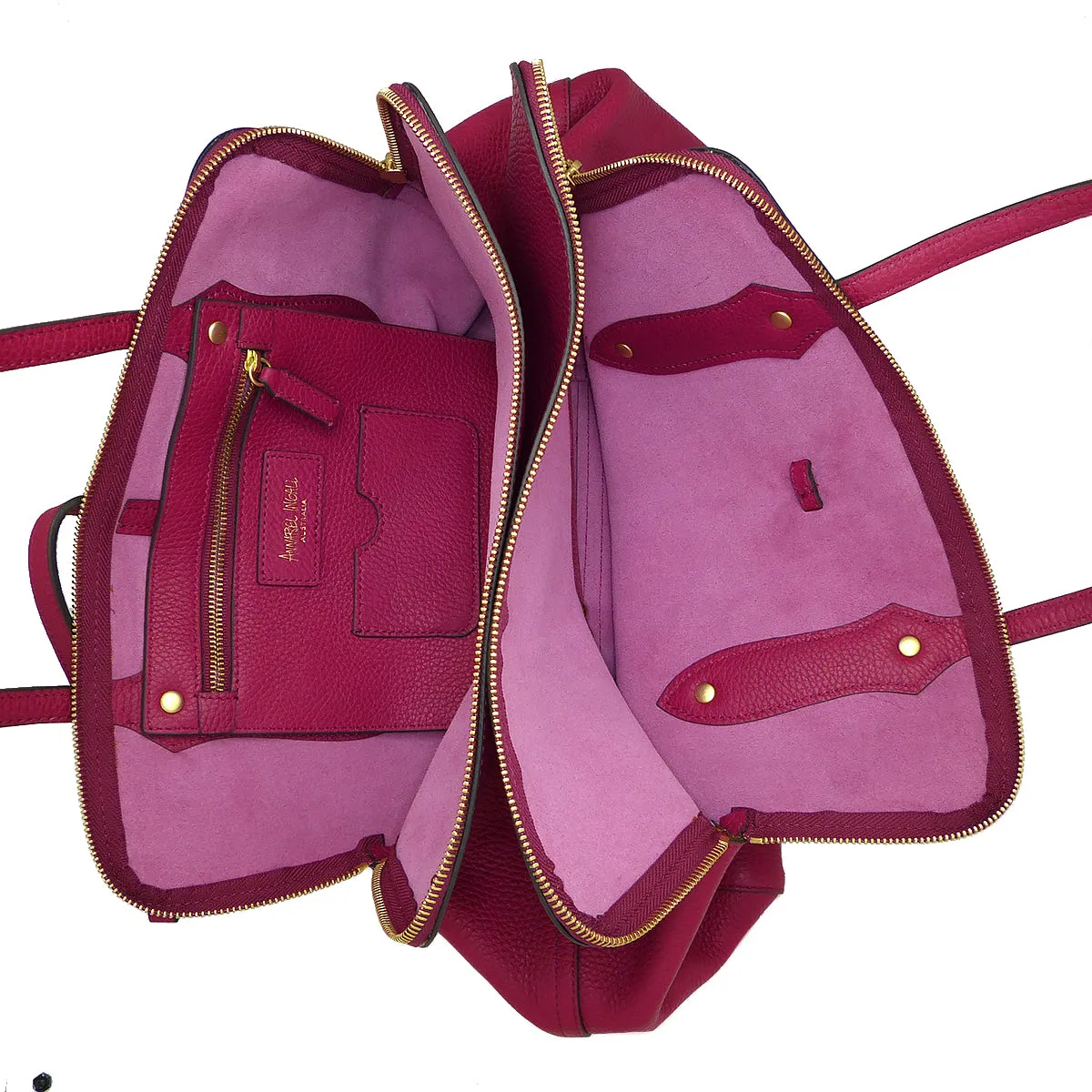 Annabel Ingall Coco Satchel Handbag Tote Pink BRAND NEW