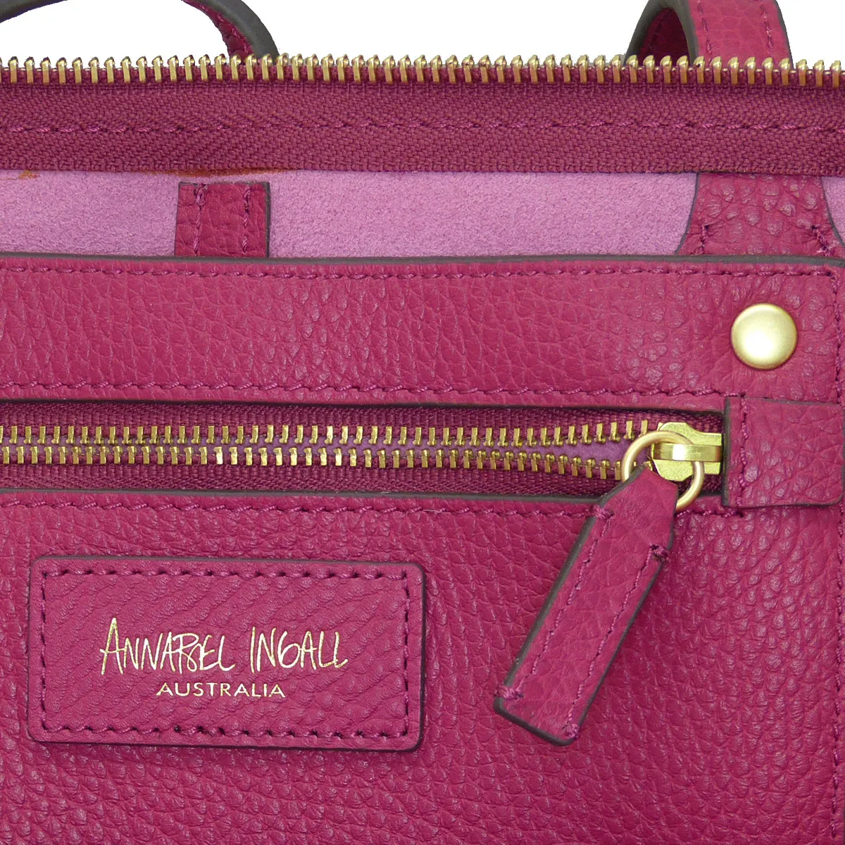 Annabel Ingall Coco Satchel Handbag Tote Pink BRAND NEW