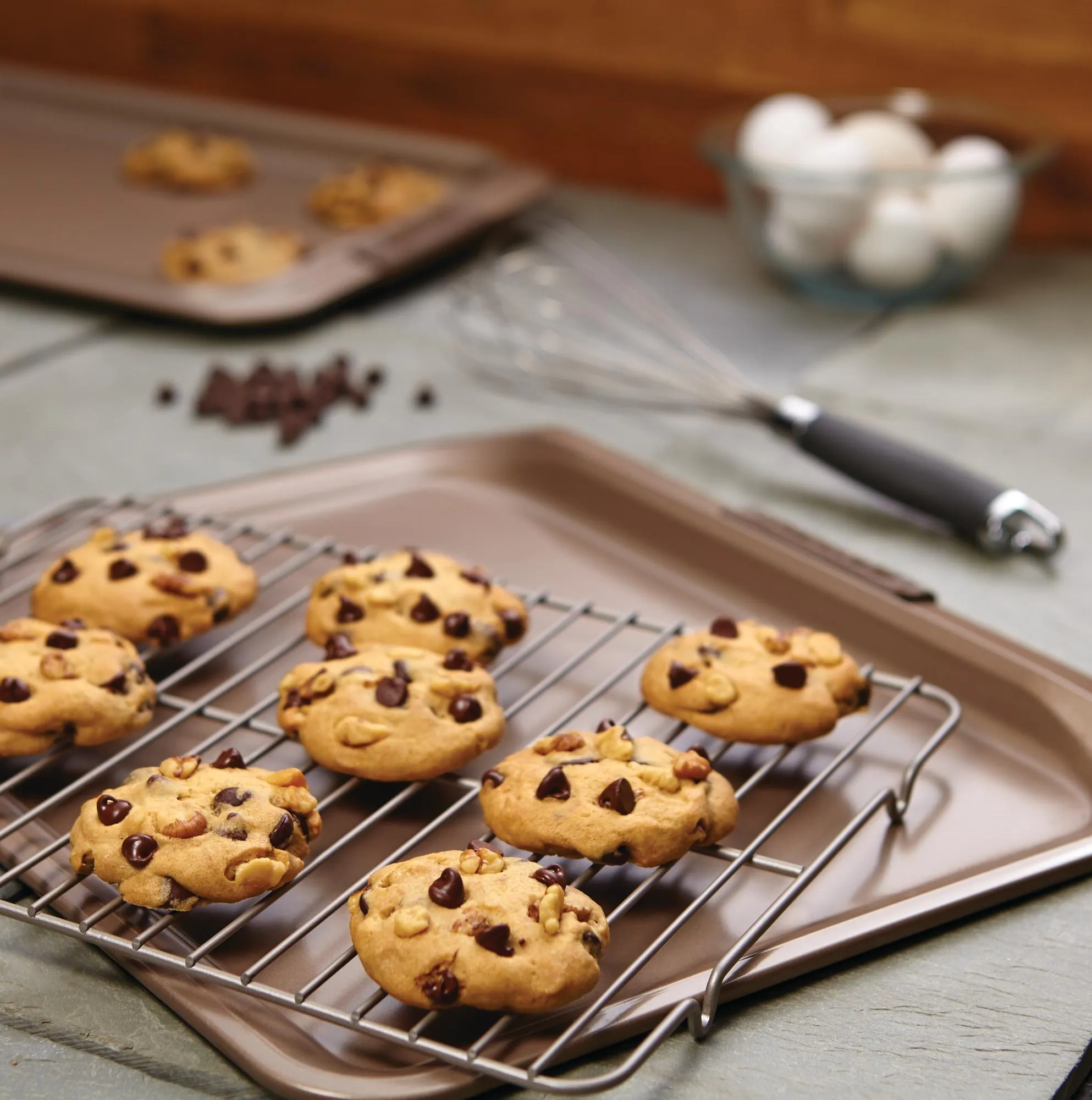 Anolon Advanced 5-Piece Bakeware Set with Silicone Grips