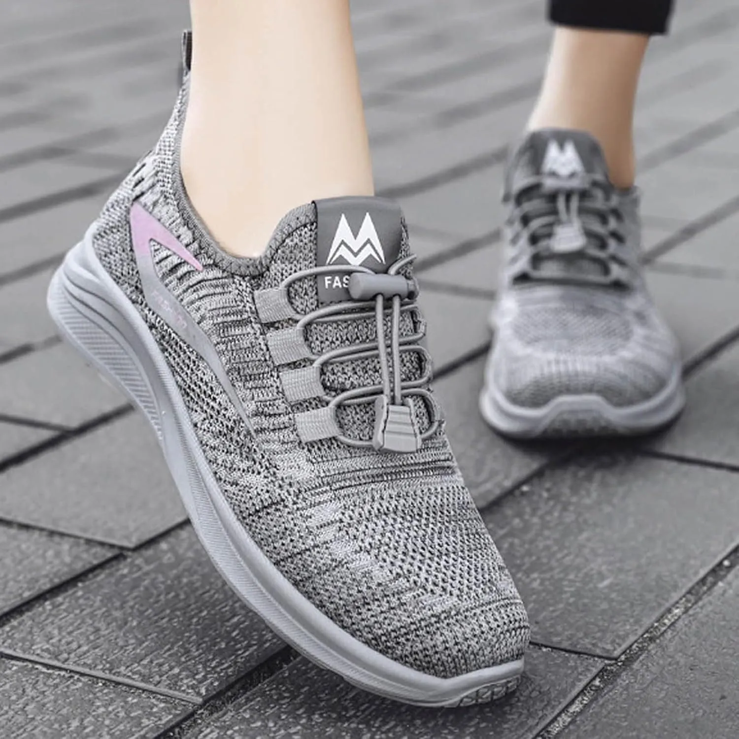 Arch Support Versatile Sneakers for Women Comfort Lightweight Breathable Sock Shoes Arch Support Walking Shoe