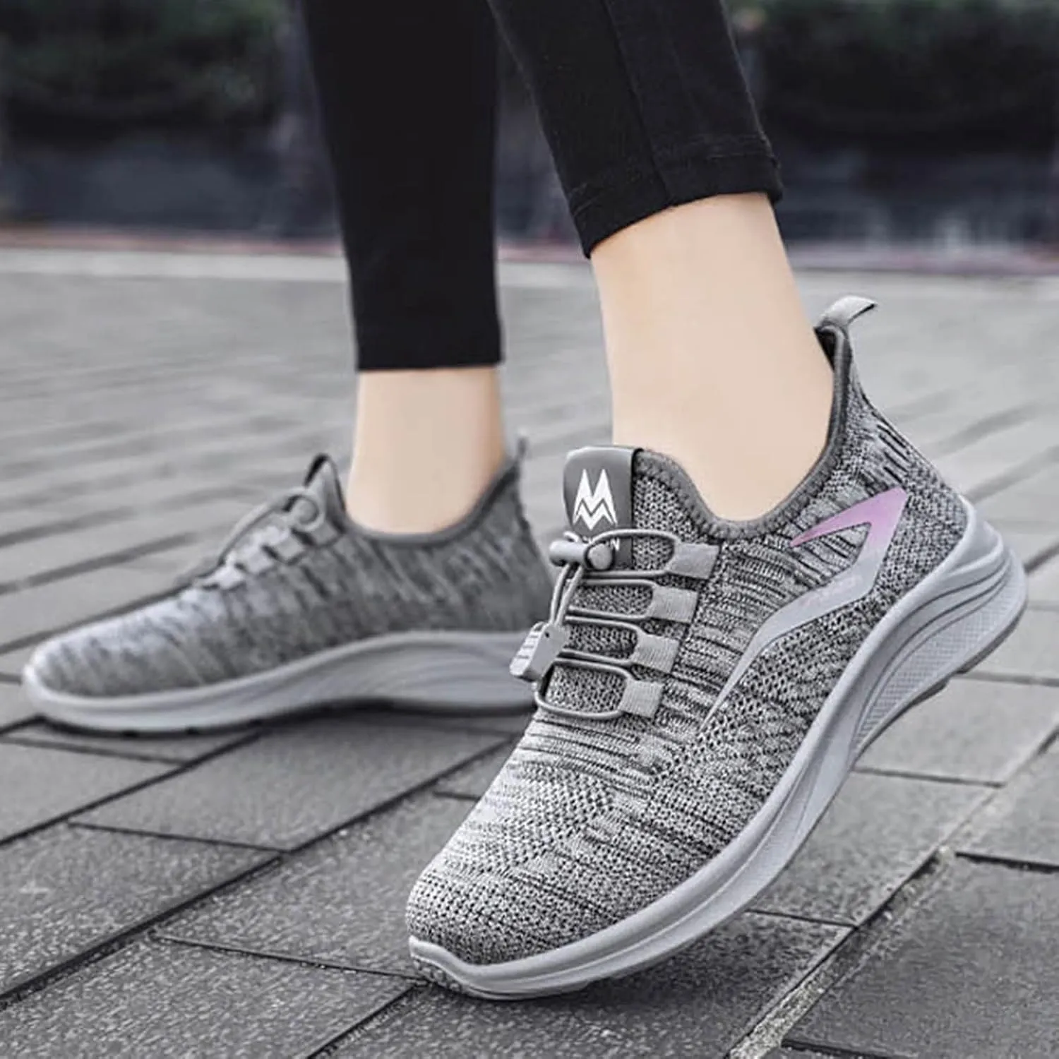Arch Support Versatile Sneakers for Women Comfort Lightweight Breathable Sock Shoes Arch Support Walking Shoe