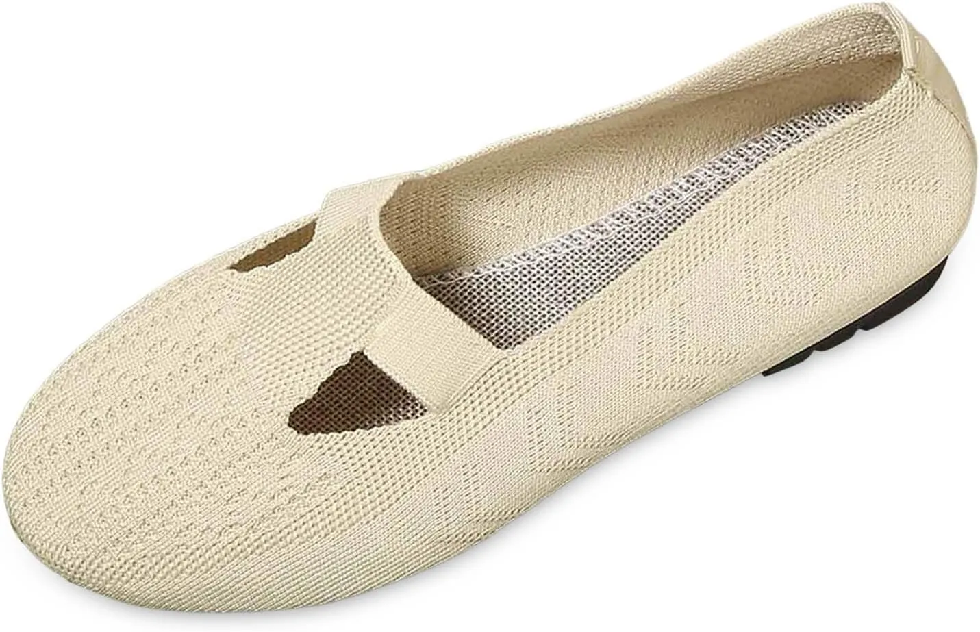 Ballet Flats Shoes for Women Wide Comfortable Round Toe Slip On Ballet Flats Casual Women's Flats for Walking Shoes