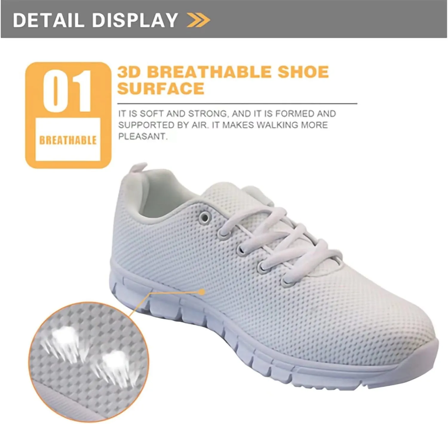 Belidome Walking Running Shoes Sneakers for Women Men Non Slip Lightweight Breathable Casual Gym