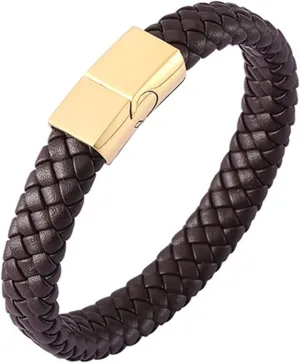 Best Friend Bracelets, Cool Friendship Bracelets Simple Style Braided Leather Cord Bracelet Bracelets for Men Vintage