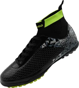 Big Kids Soccer Shoes High-top Sock Football Shoes Firm Ground Outdoor Soccer Cleats Athletic Mens