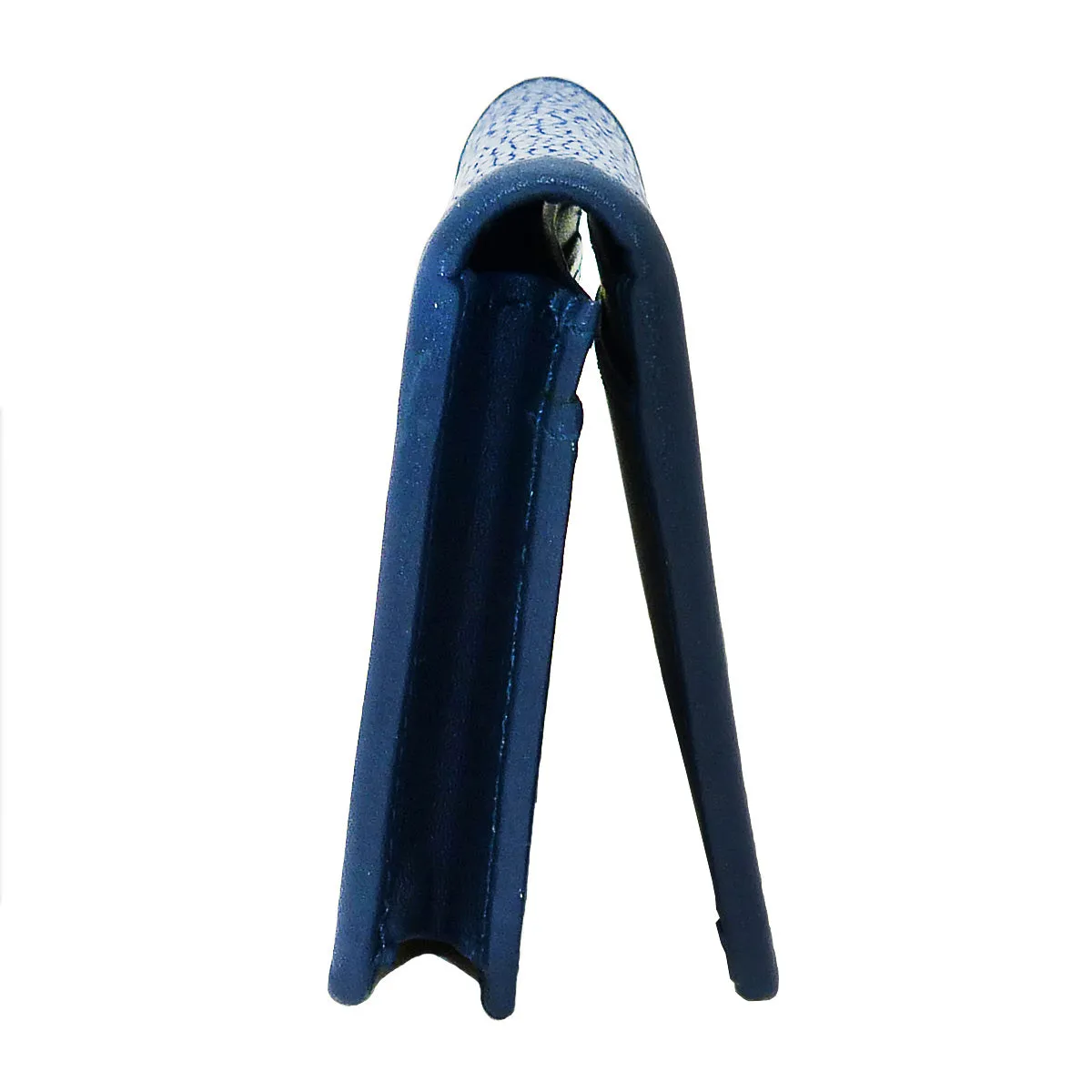 Blue Leather Stingray Business Credit Card Case