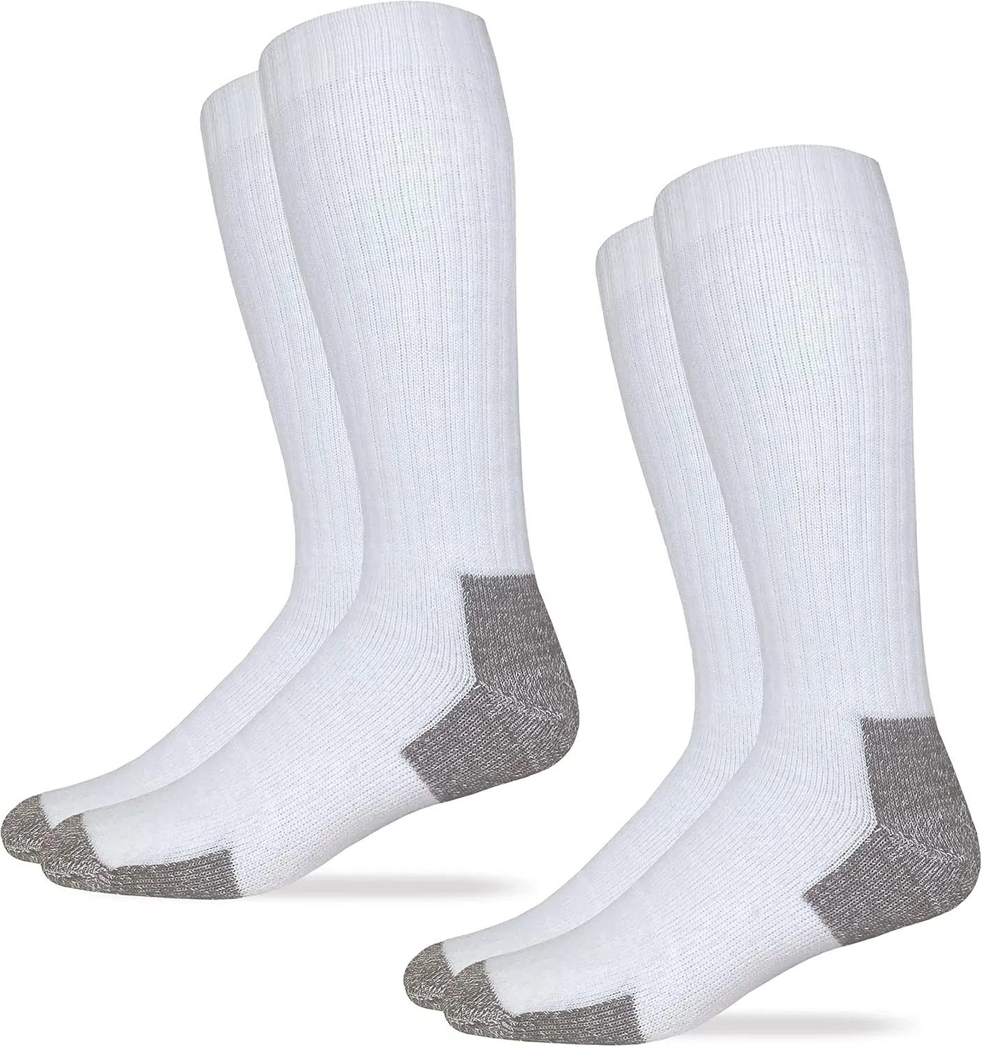 Carolina Ultimate Mens Ultra-Dri Over the Calf Steel Toe Work Boot Socks 2 Pair Pack