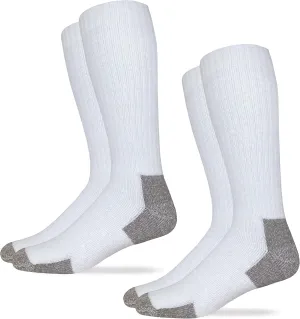 Carolina Ultimate Mens Ultra-Dri Over the Calf Steel Toe Work Boot Socks 2 Pair Pack