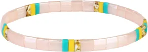 CQUAN CHI Bohemian Stretch Bracelets Colorful Tila Beads Friendship Bracelets Handmade Chic Bracelets For Women - 05G