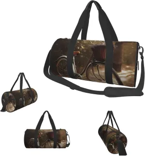 Duffle Bags Bicycle Gym Bag for Men Women Waterproof Travel Duffle Bags Convertible Carry on Garment Bag for Travel Sports