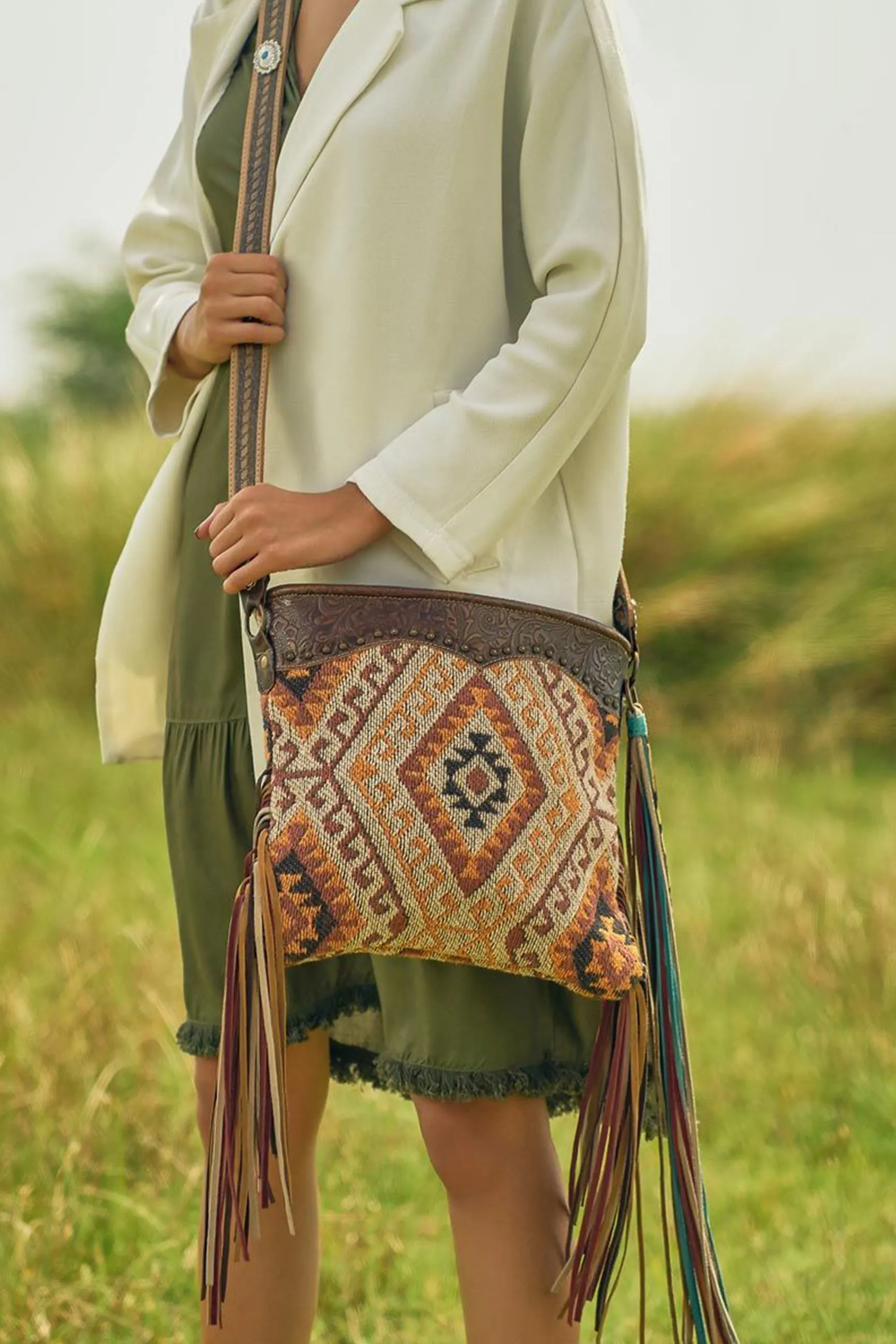 Dutton Ranch Fringe Bag