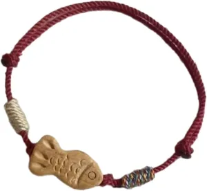 Elegant Fish Thread Cotton Handmade Jewelry Accessory Unique Braided Rope Adjustable Wrist Jewelry