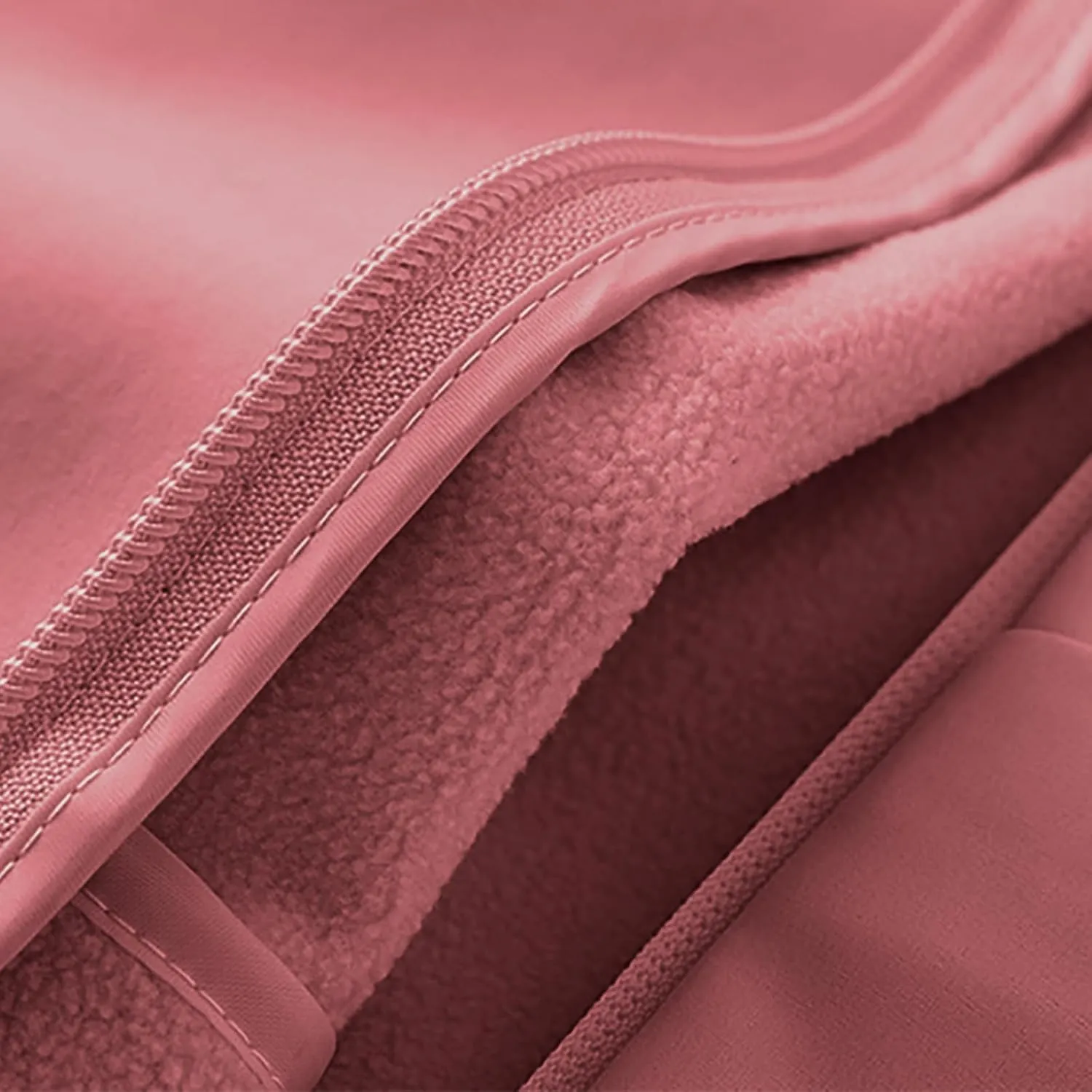Fall Coats for Women 2024 Casual Long Sleeve Puffer Jackets Thickened Fleece Zip up Coat with Pockets Outdoor