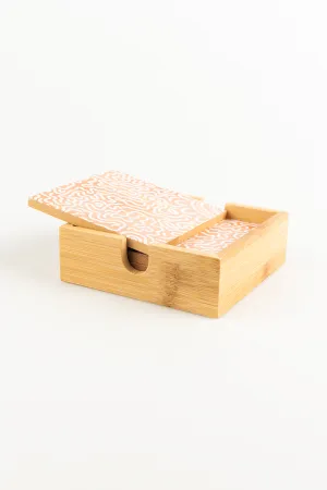 Family Reefing Bamboo Coaster Set (4 Pack)