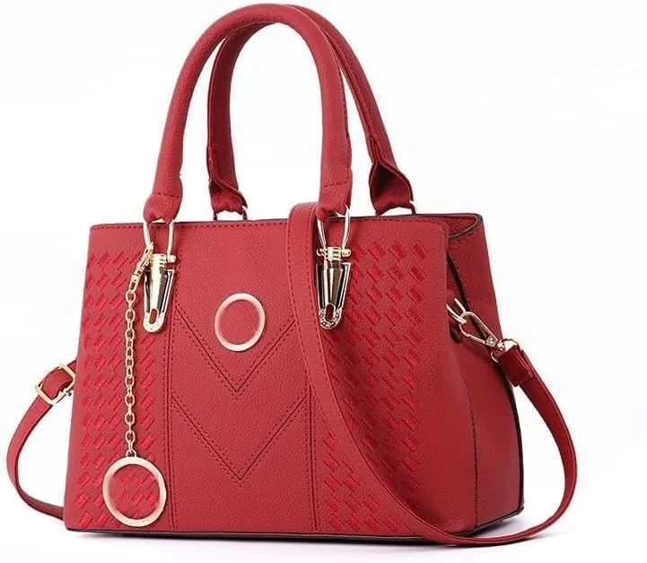 Fashion Elegant Metal Pendant Women Hand Bags Quality Handbags Shoulder Cross Body Bag Satchels Wristlets