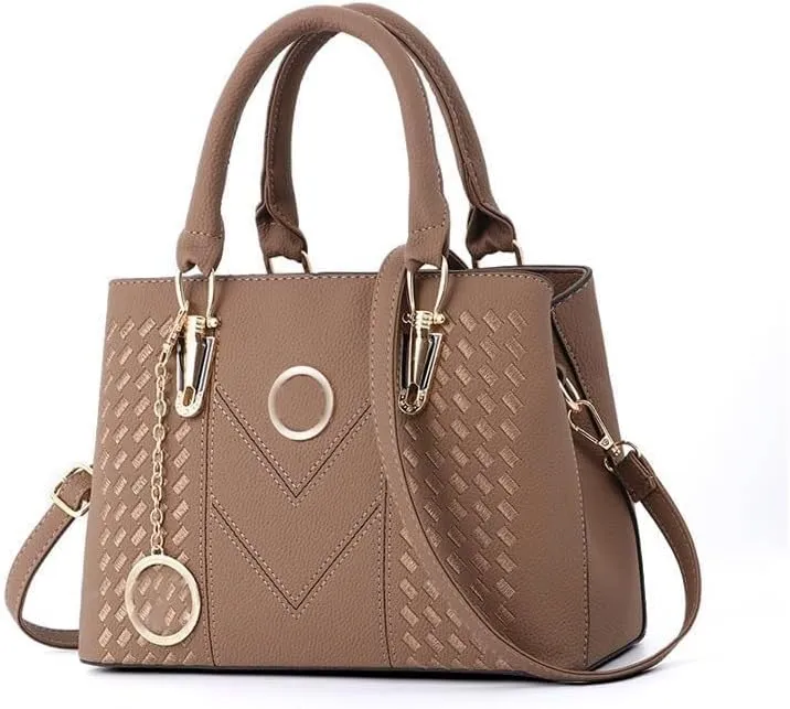 Fashion Elegant Metal Pendant Women Hand Bags Quality Handbags Shoulder Cross Body Bag Satchels Wristlets
