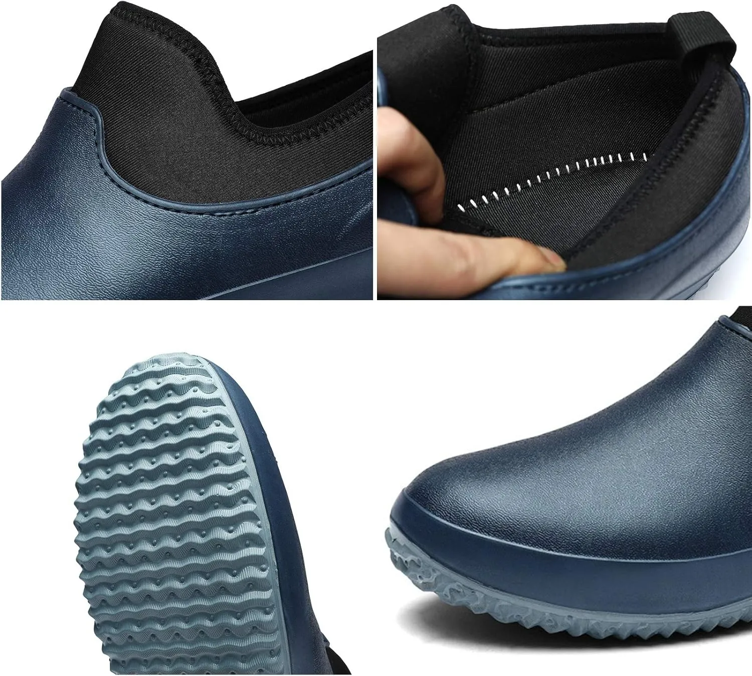 Garden Shoes Men's Waterproof Gardening Rain Boots Unisex Outdoor Footwear for Camping Lawn Care and Yard Work