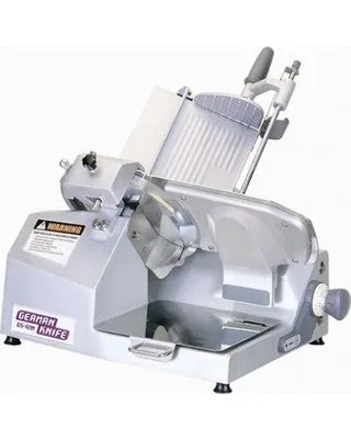German Knife GS-12M 12" Heavy Duty Gravity Feed Manual Slicer - 1/2 HP