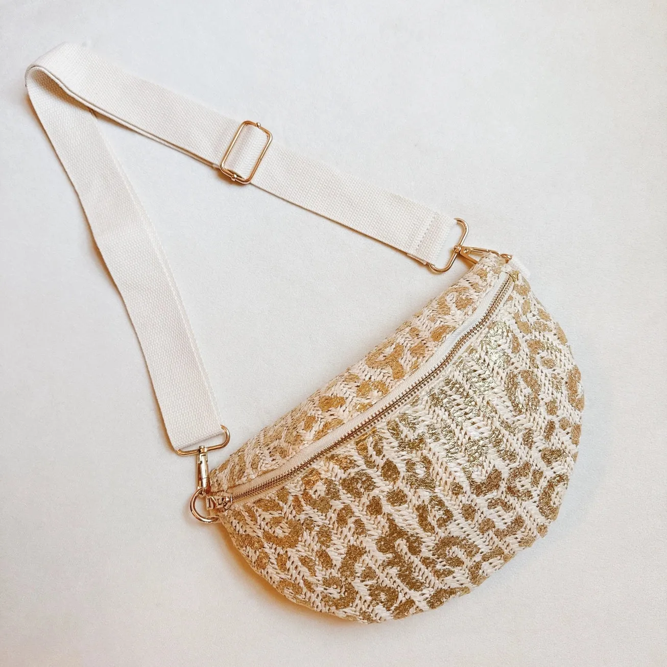 Golden Leopard Bumbag