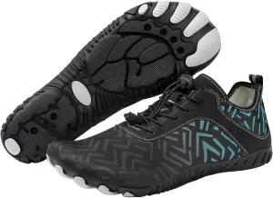 Grounded Footwear for Women Hike Barefoot Shoes Wide Toe Box Zero Drop Summer Beach Shoes Casual Comfortable Walking Shoe Non Slip Neuropathy Socks for Women Lightweight Breathable Sneakers 2025