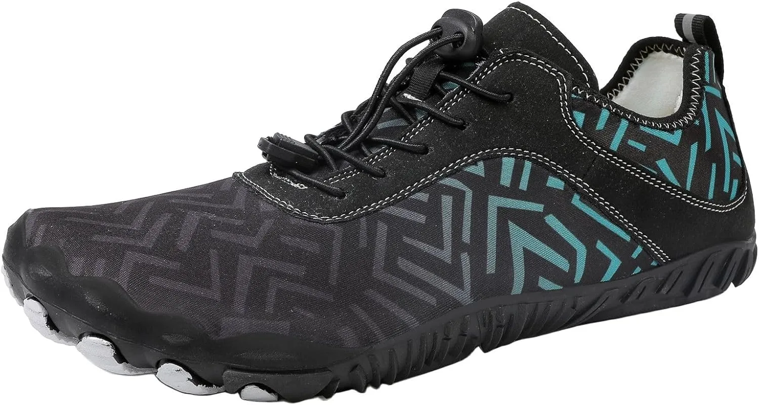 Grounded Footwear for Women Hike Barefoot Shoes Wide Toe Box Zero Drop Summer Beach Shoes Casual Comfortable Walking Shoe Non Slip Neuropathy Socks for Women Lightweight Breathable Sneakers 2025