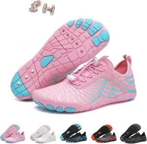 Grounding Shoes with Copper, Women Men Waterproof Trail Running Healthy & Non-Slip Barefoot Shoes, Slip-On Hike Footwear Minimalist Athletic