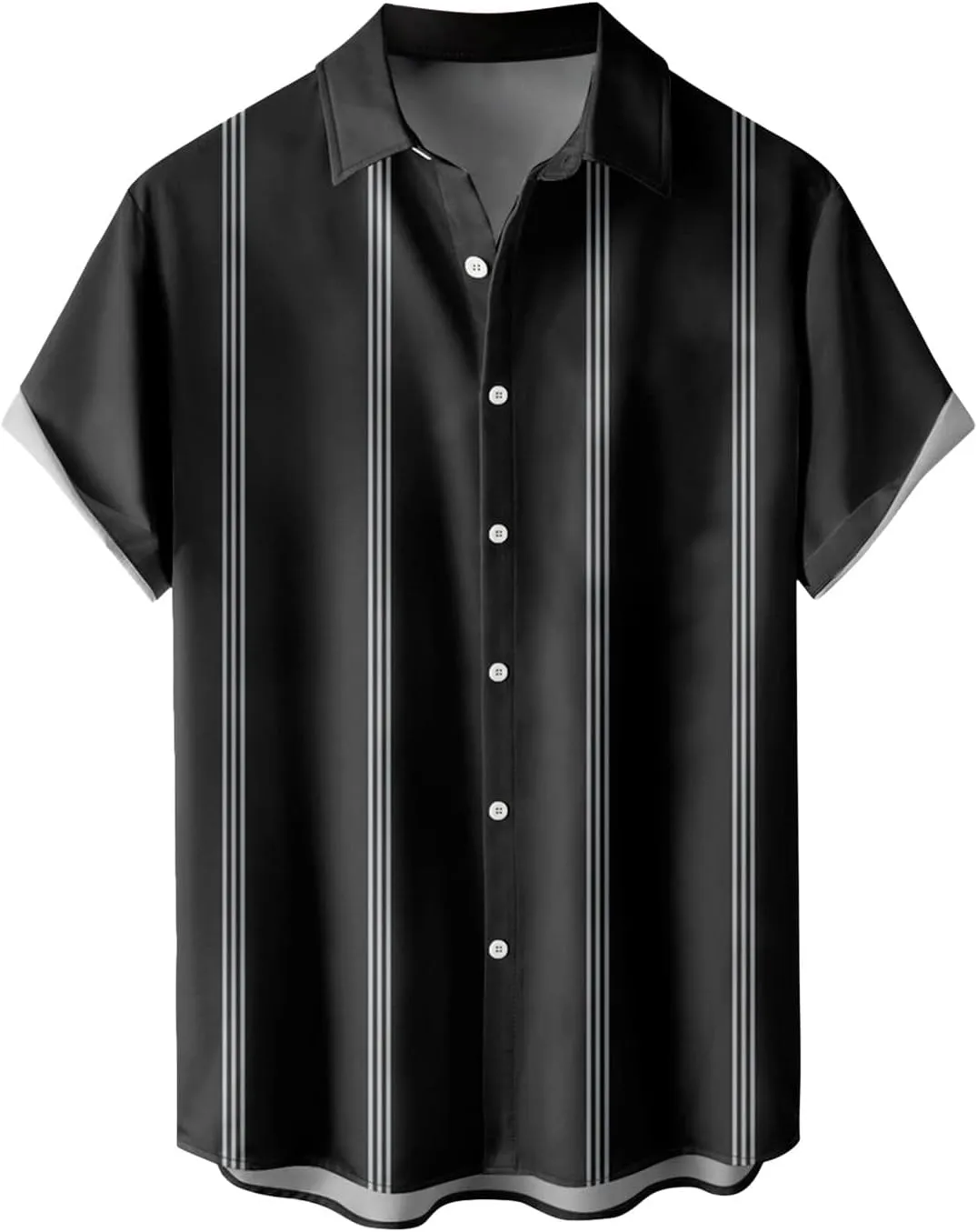 Hawaiian Shirt for Men Up Dress Shirt with Pocket Mens Button Down Shirts Cotton Short Sleeve Shirts