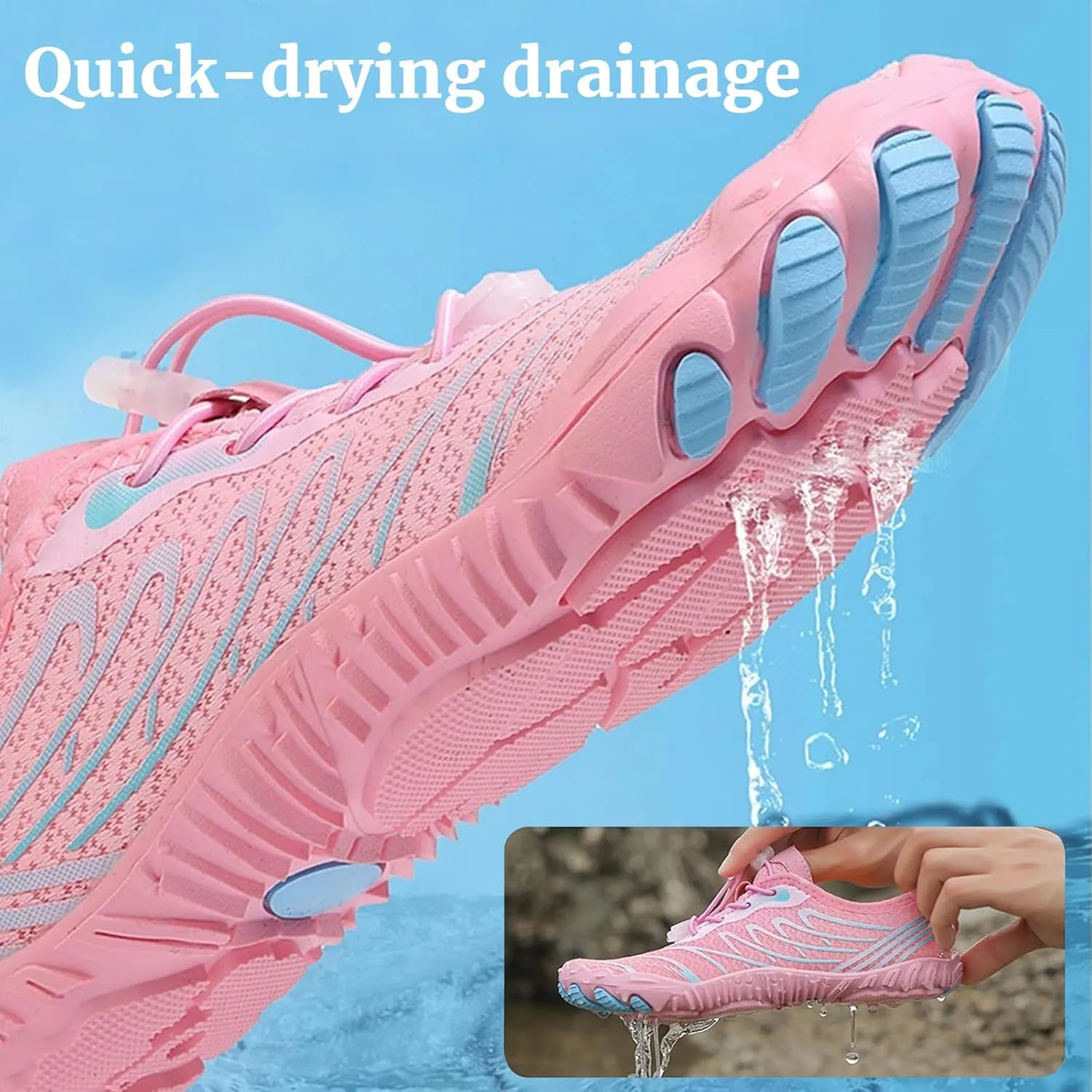 Hike Barefoot Shoes for Women Men Breathable & Non-Slip Footwear Barefoot Shoes Womens Wide Toe Box Athletic Hiking Walking Pro Barefoot Shoes Lightweight & Healthy