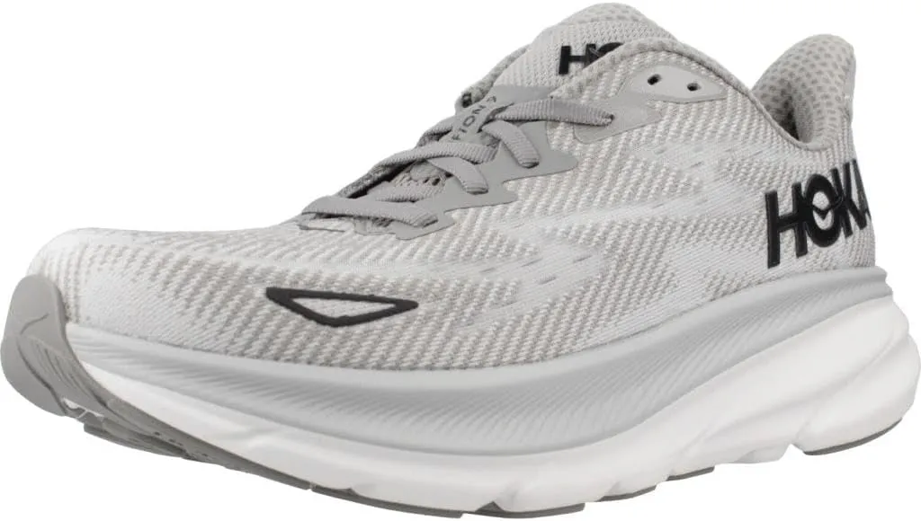 HOKA Mens Clifton 9 Textile Trainers