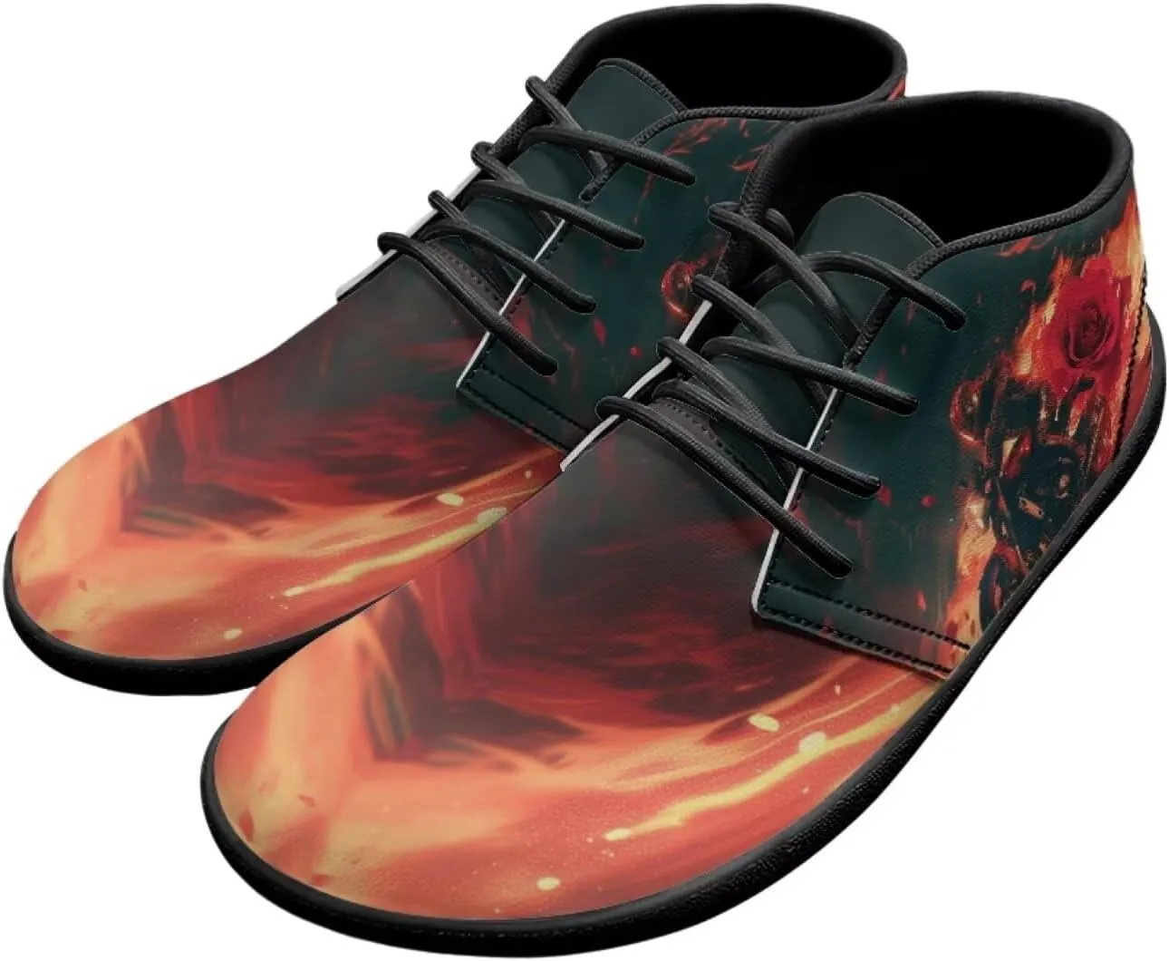 Howilath Barefoot Shoes Men Wide Toe Box, Trail Running Sneakers Anti-Skid Shoes with Zero Drop Sole