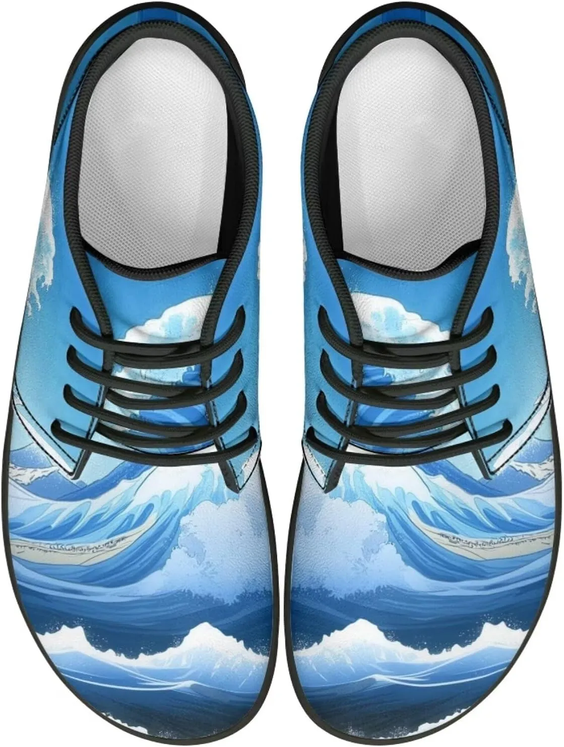 Howilath Barefoot Shoes Men Wide Toe Box, Trail Running Sneakers Anti-Skid Shoes with Zero Drop Sole