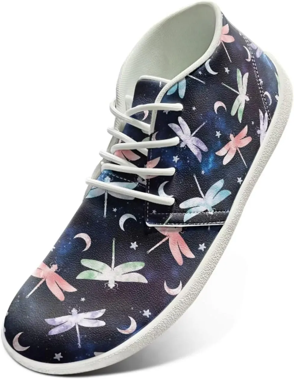Howilath Butterfly & Dragonfly Barefoot Running Shoes Men, Wide Toe Box Low Zero Drop Sneaker Minimalist Shoes for Walking Hiking