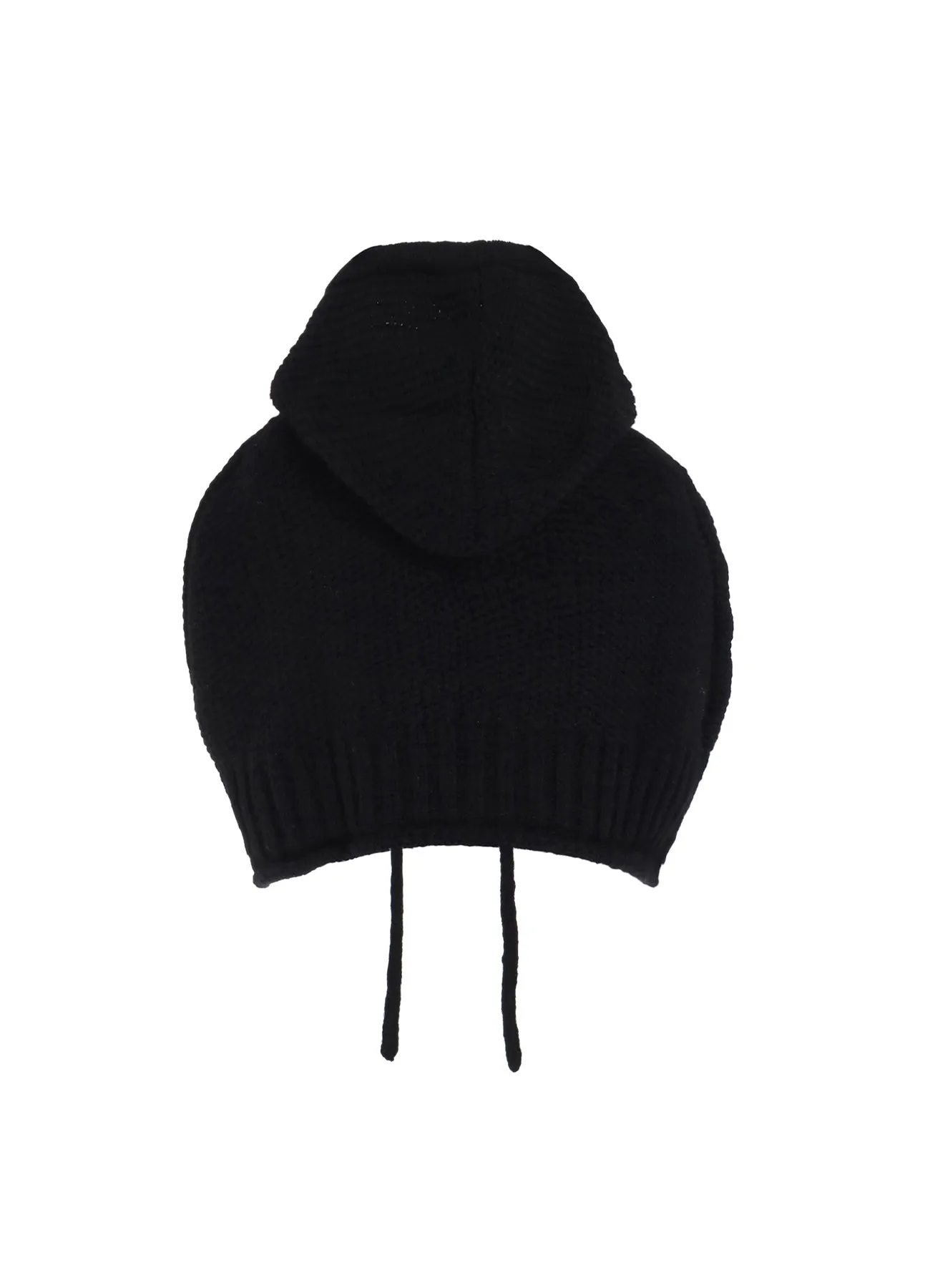 KNIT HOODED WARMER