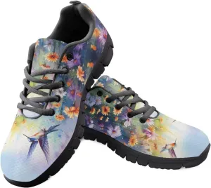 Kuiaobaty Walking Running Tennis Shoes Women's Fashion Sneakers Men's Athletic Shoes Lace-up Lightweight Breathable
