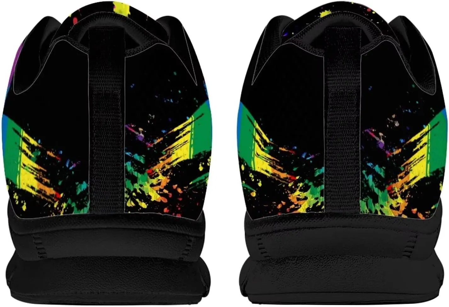 Kuiaobaty Women's Fashion Sneakers Men's Athletic Shoes Walking Running Tennis Shoes Lace-up Lightweight Breathable