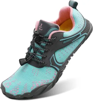 L-RUN Barefoot Water Shoes Women Mens Aqua Sock Athletic Hiking Water Sports Shoes for Swim Beach Pool Sand Diving Walking