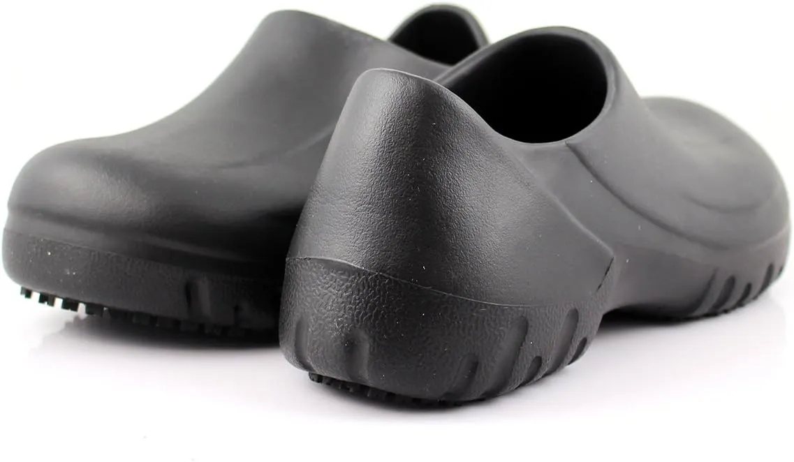 Laforst Atomic Mens Nonslip Comfortable Work Shoes for Men - Nursing - Chef - Waterproof Non Slip Pro Shoes  Free Socks
