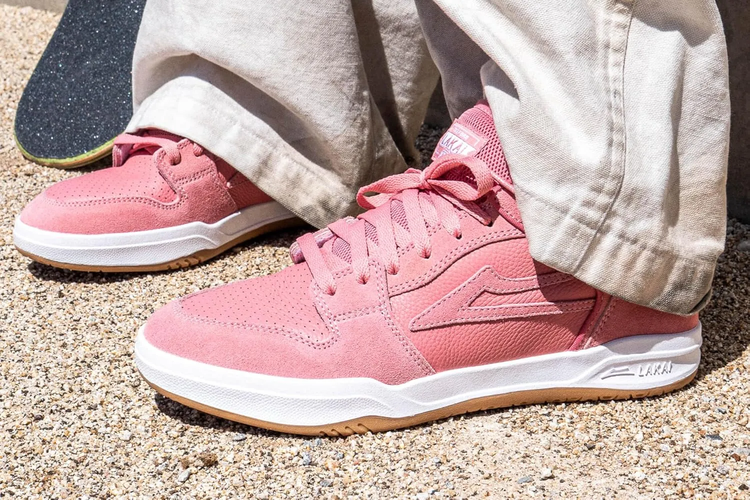 Lakai Mens Telford Low Skateboarding Shoe