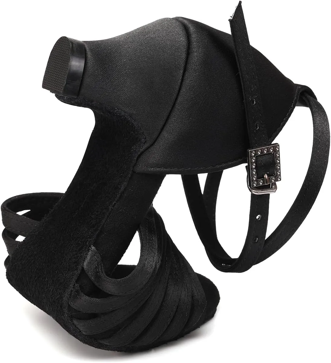 Latin Ballroom Dance Shoes Girls Latin Dance Shoes Low Heels Salsa Tango Professional Performance Practice Dance Shoes for Girls Kids