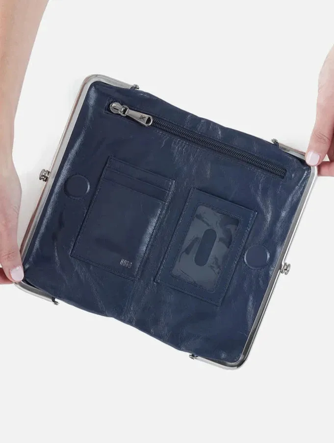 Lauren Clutch-Wallet Blue Stone by Hobo