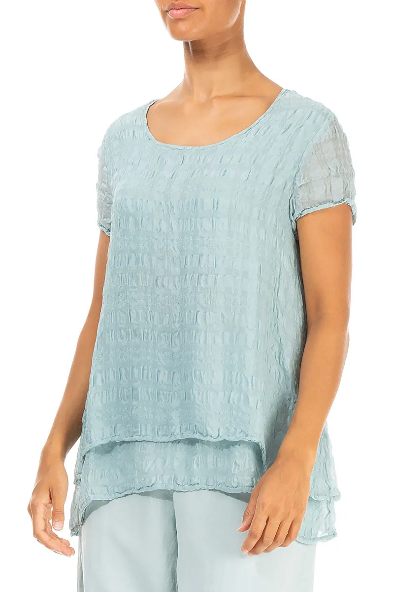 Layered Breeze Light Silk Blouse