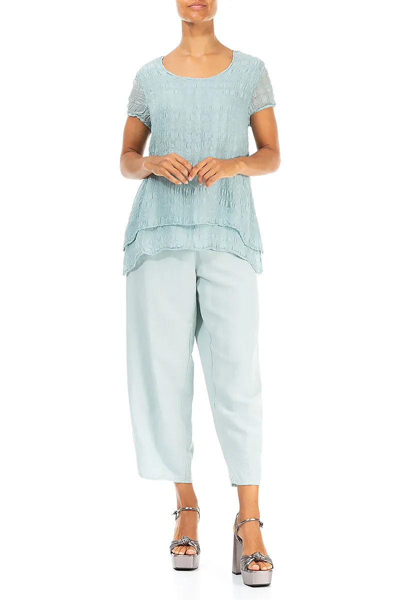 Layered Breeze Light Silk Blouse