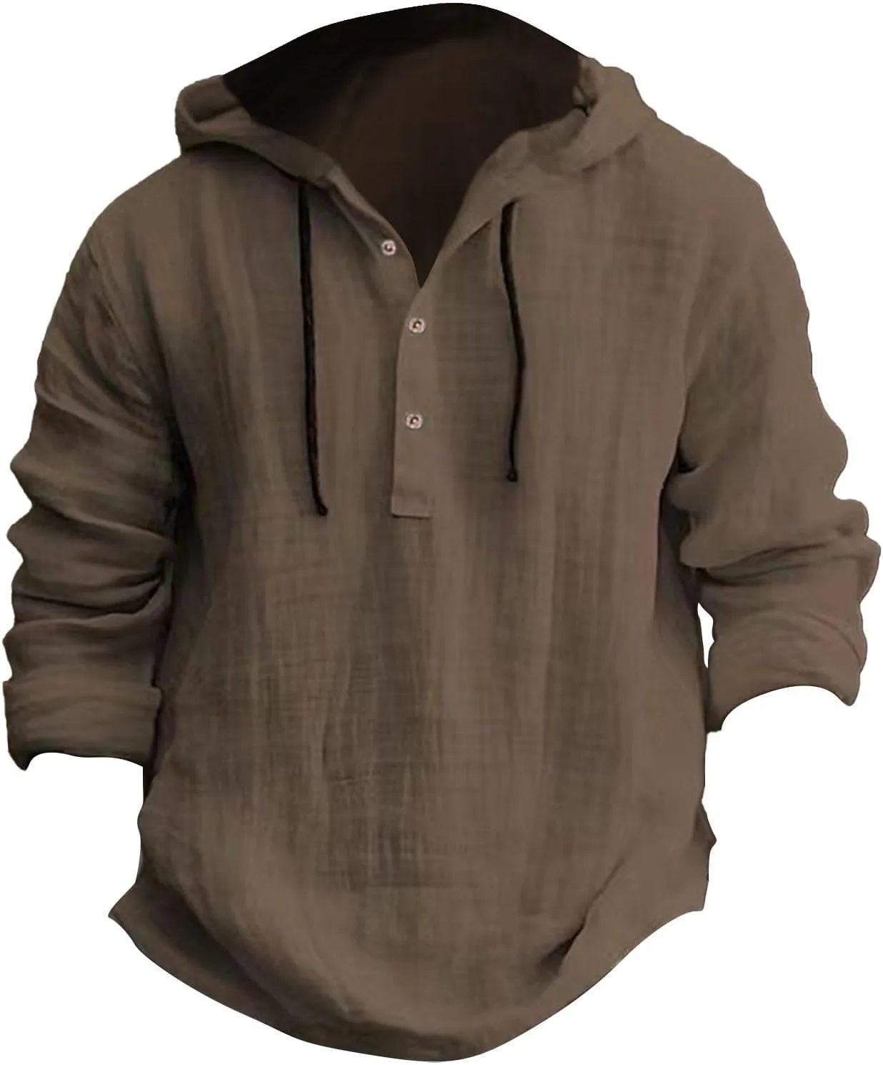 LCMTWX Men's Button Down Shirts Cotton Long Sleeve Breathable Mens Shirt Loose Blouse Men's Blouse Mens Long Sleeve Tee