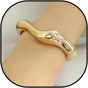 Long tiantian Gold Bracelets for Women Gold Bangles Cuff Bracelets Chunky Gold Bangle Bracelets Irregular Gold Cuff Bracelets Trendy Gold Jewelry Gift for Women