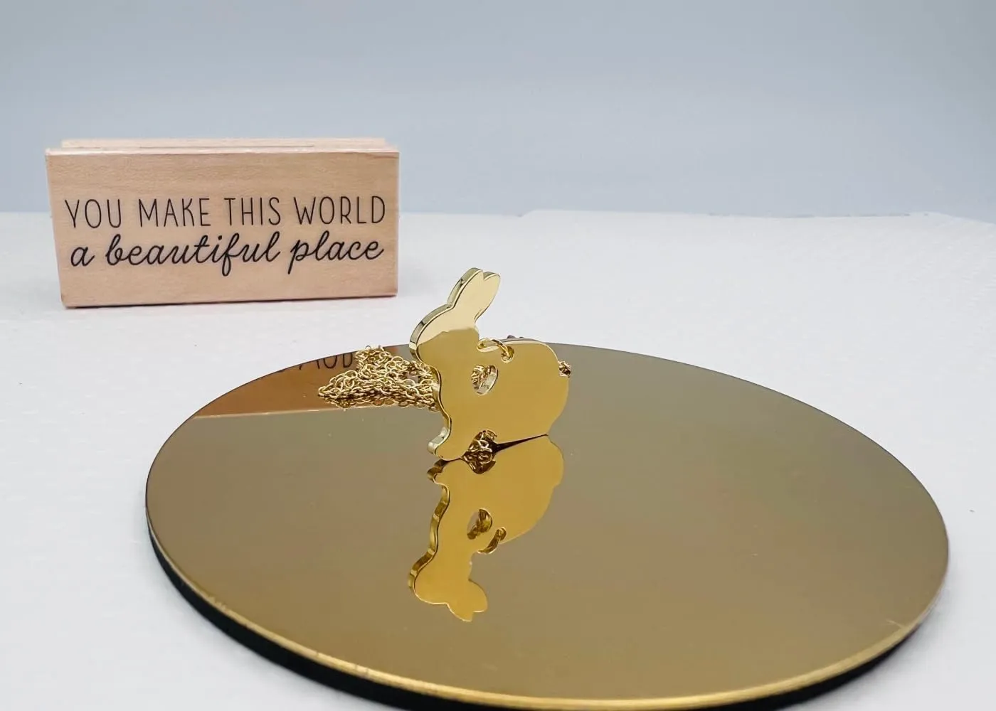 Mall of Style Bunny Jewelry - Easter Necklace for Women - Easter Jewelry - Rabbit Pendant